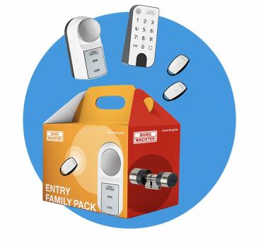 Burg Wächter ENTRY ACTIVE Small Family Pack